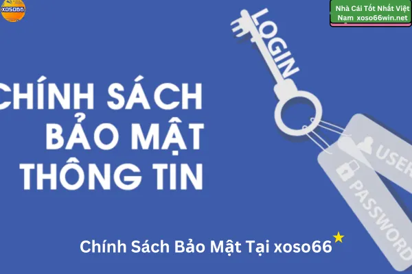 Chính sách bảo mật của Xoso66 an toàn, tin cậy.